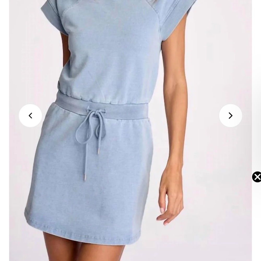Light Blue Casual Dress Sundays Apollo